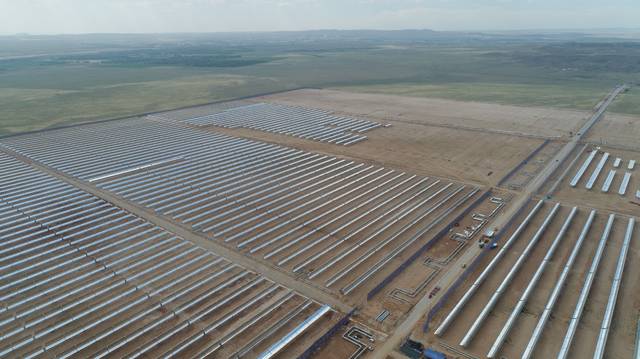 內(nèi)蒙古烏拉特中旗導(dǎo)熱油槽式100MW光熱發(fā)電項(xiàng)目最新進(jìn)展